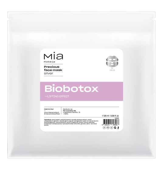 PRECIOUS FACE SHEET MASK BioBotox Silver